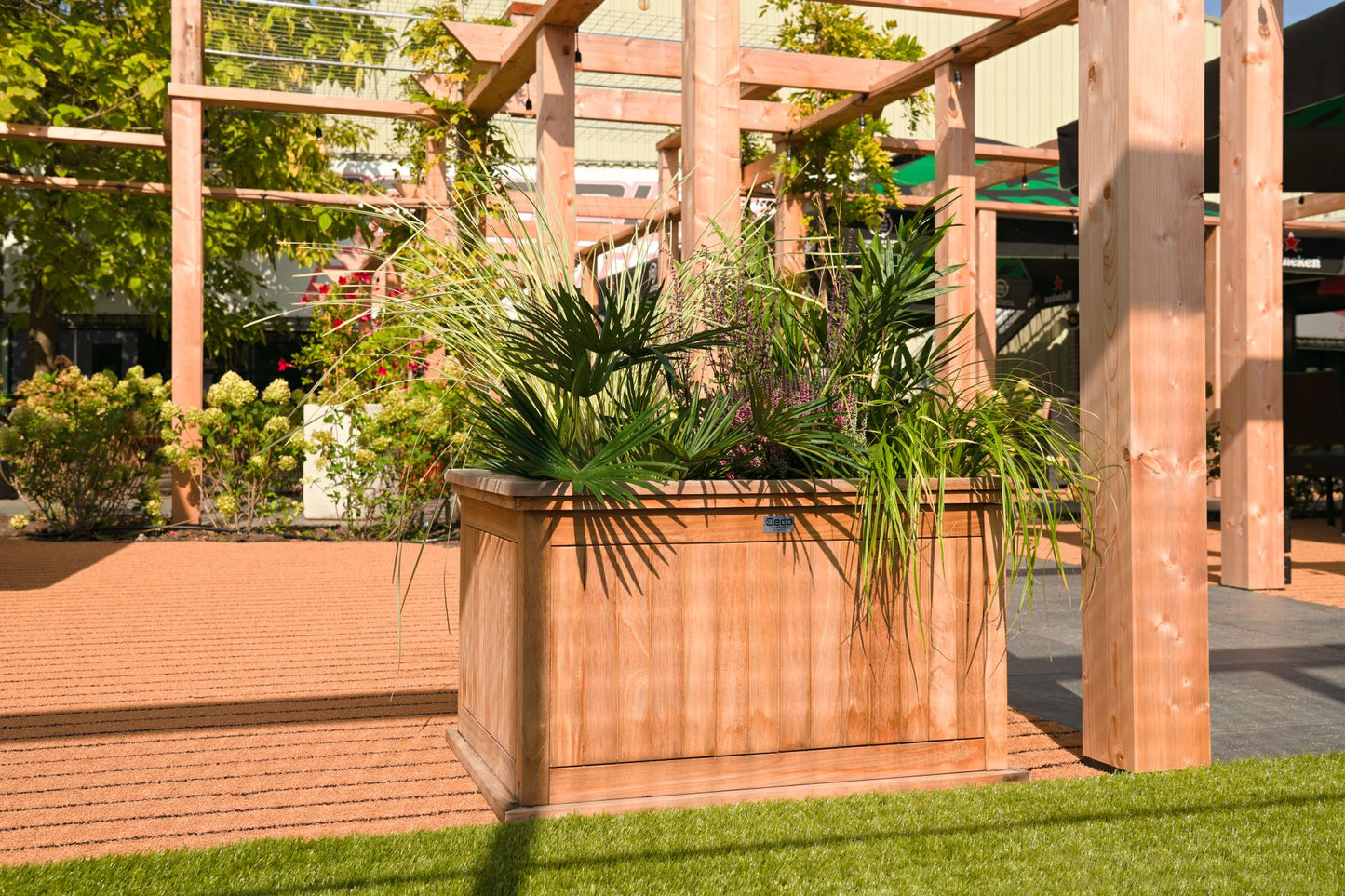 PLANTENBAK TEAK