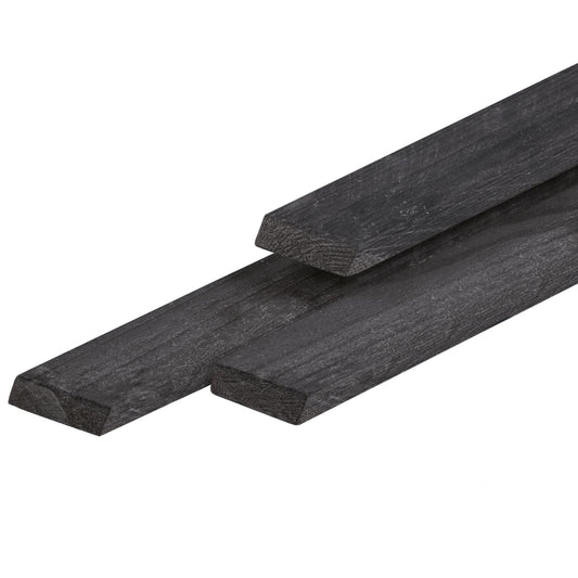 VUREN RHOMBUS PROFIEL ZWART (1,8 x 6,9)