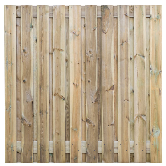 Tuinscherm (180 x 180 CM geimpregneerd ) 21 planken