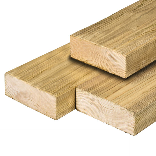VUREN TIMMERHOUT | GEIMPREGNEERD | GEDROOGD | RONDE HOEKEN | 7,0 X 19,5
